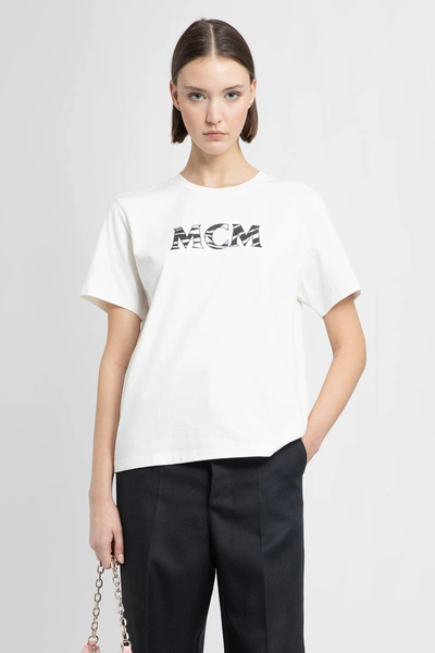 Mcm T Shirts In White