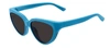 Balenciaga Bb0149s 007 Cat Eye Sunglasses In Blue