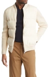 Ted Baker Spores Wadded Jacket In Natural