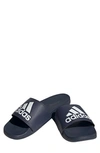 Adidas Originals Adidas Men's Adilette Shower Slide Sandals In Navy/ White/ Navy