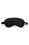 Petite Plume Silk Sleep Mask In Black