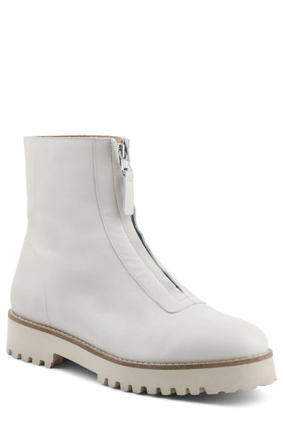 Andre Assous Paina Lightweight Zipper Bootie In White