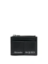 Alexander Mcqueen Men's Card Holder In Black