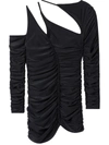 Az Factory By Ester Manas Cut-out Long Sleeve Top In Black