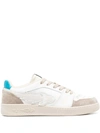 Enterprise Japan Man Sneakers White Size 9 Calfskin, Bovine Leather, Textile Fibers In White