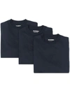 Jil Sander 3-pack T-shirt Set In Blue