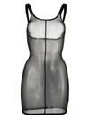 WOLFORD WOLFORD SHAPING TULLE SLIP DRESS