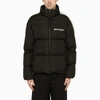 Moncler Genius 8 Moncler Palm Angels Black Down Rodman Jacket In Black