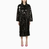 Rotate Birger Christensen Phiiil Sequins Coat In Black