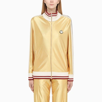 Moncler Genius 8 Moncler Palm Angels - Zipped Sweatshirt In Gold