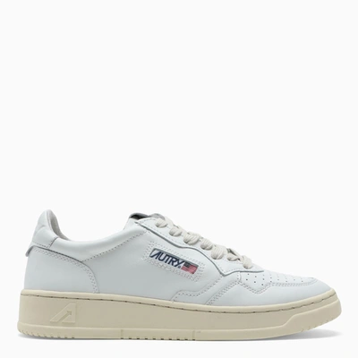 AUTRY WHITE LEATHER MEDALIST SNEAKERS,AULWLL15/M_AUTRY-WHT_500-35