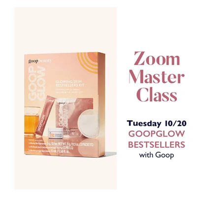 Goop Master Class 10/20: Glow Bestsellers With Megan O'neill