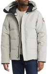 Canada Goose Wydham Water Repellent 625 Fill Power Down Parka In Limestone