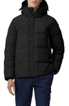 Canada Goose Macmillan Quilted Shell Hooded Down Parka In Black