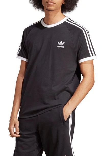Adidas Originals Adidas Adicolor 3-stripes T-shirt In Black