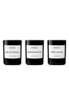 BYREDO LA SELECTION BOIS CANDLE SET USD $135 VALUE