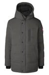 Canada Goose Carson Cotton Blend Down Parka In Grey