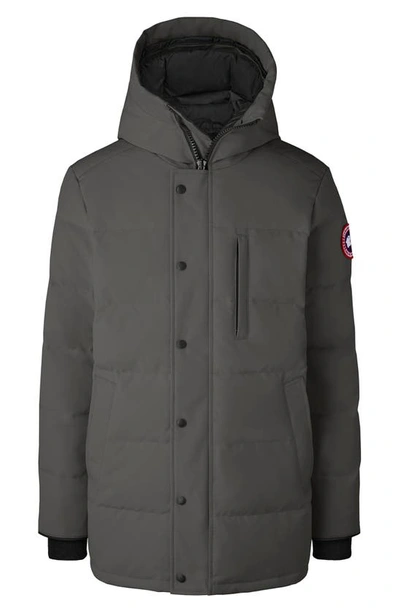 Canada Goose Carson Cotton Blend Down Parka In Graphite