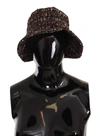 DOLCE & GABBANA DOLCE & GABBANA ELEGANT WOVEN MULTICOLOR BUCKET WOMEN'S HAT