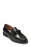 Cole Haan Stassi Chain Loafer In Black