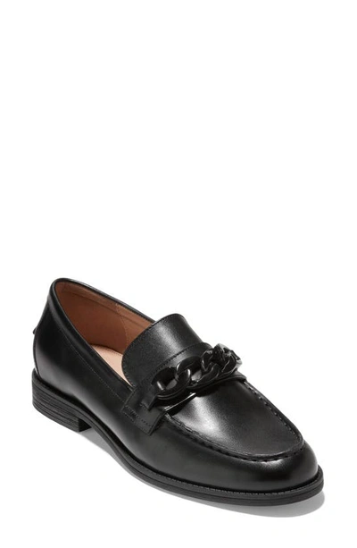 Cole Haan Stassi Chain Loafer In Black