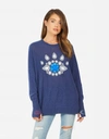 Lauren Moshi Ladona Diamond Eye In Navy
