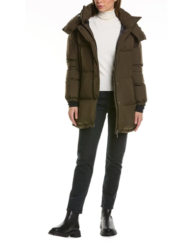 Herno Puffer Jacket In Green