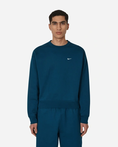 Nike Solo Swoosh Crewneck Sweatshirt Blue