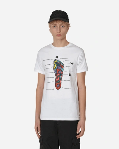 4 Worth Doing Peer Pressure T-shirt In White