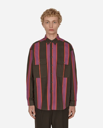 Levi's Skateboarding Stripe Longsleeve Shirt In Purple