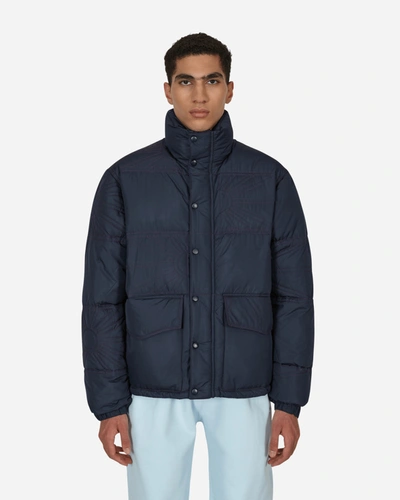 Paccbet Logo Puffer Jacket In Blue