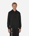 Comme Des Garçons Play Comme Des Garcons Play Men Hooded Zip Up Sweatshirt With Black Small Heart In Black