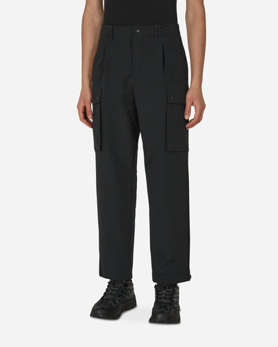 Monobi No Jersey Cargo Trousers In Black