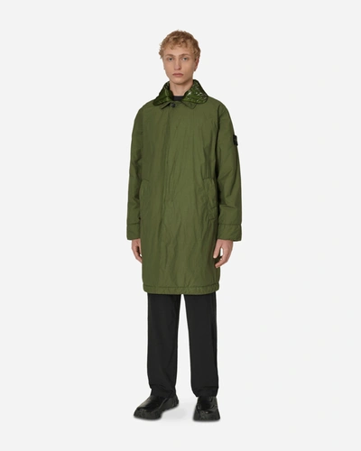 Stone Island Naslan Light Watro Down Coat In Green