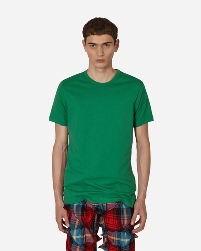 Comme Des Garçons Shirt Mens T-shirt Knit In Green