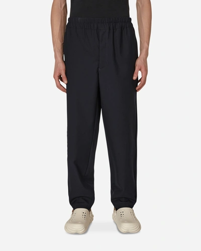 Comme Des Garçons Shirt Elasticated Cropped Trousers In Black