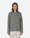 Erl Wool-blend Sweater In Grey