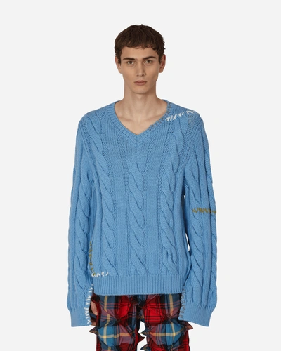 Marni Sweater In Iris Blue