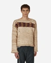 Vitelli Cosmic Rainbow Sweater In Beige
