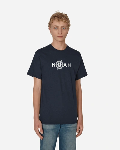 Noah Ship Wheel T-shirt In Blue