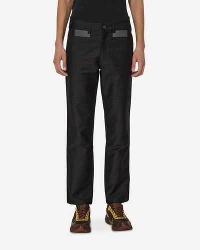 Gr10k Block Fustian Raised Trousers In Black