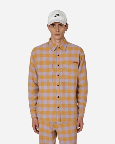 Dickies Opening Ceremony Tweed Check Shirt In Pink