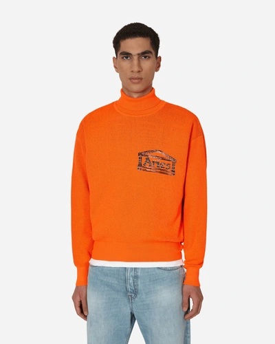 Aries Maglia Temple Fluro In Orange