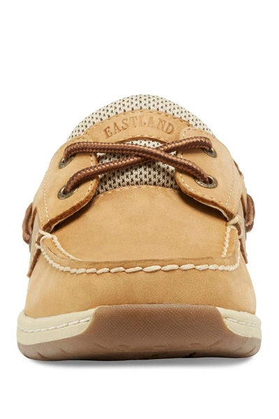 Eastland Wide Width Solstice Boat Shoe In Brown