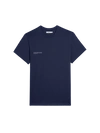 PANGAIA 365 MIDWEIGHT TEE — NAVY-BLUE