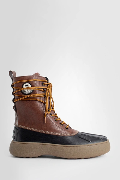 Moncler Genius 8 Moncler Palm Angels Winter Gommino Brown/black Lace Up Boot