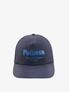 Alexander Mcqueen Alexander Mc Queen Logo Baseball Cap In Blue