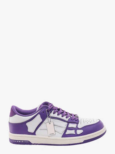 Amiri Skel Top Sneakers In Purple