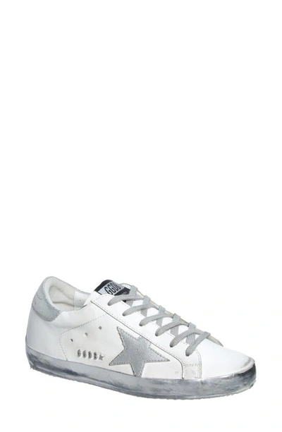 Golden Goose Women's Pure Low Top Sneakers In White/silver