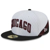 NEW ERA NEW ERA  BLACK CHICAGO BULLS 2022/23 CITY EDITION OFFICIAL 59FIFTY FITTED HAT
